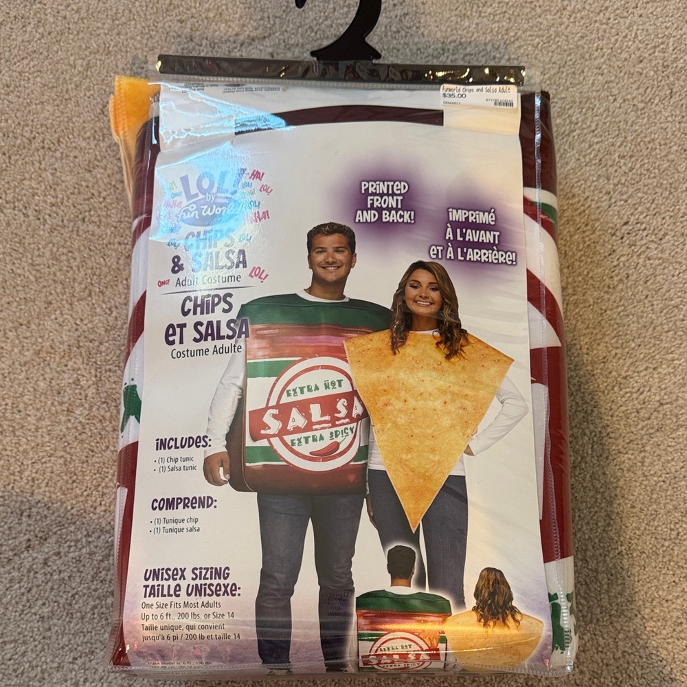 Chips and Salsa Costume Set